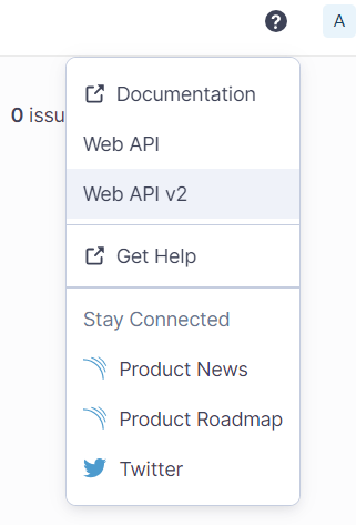 Accessing the Web API from SonarQube